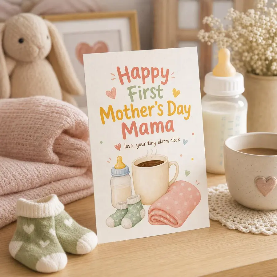 First Mother's Day Cards