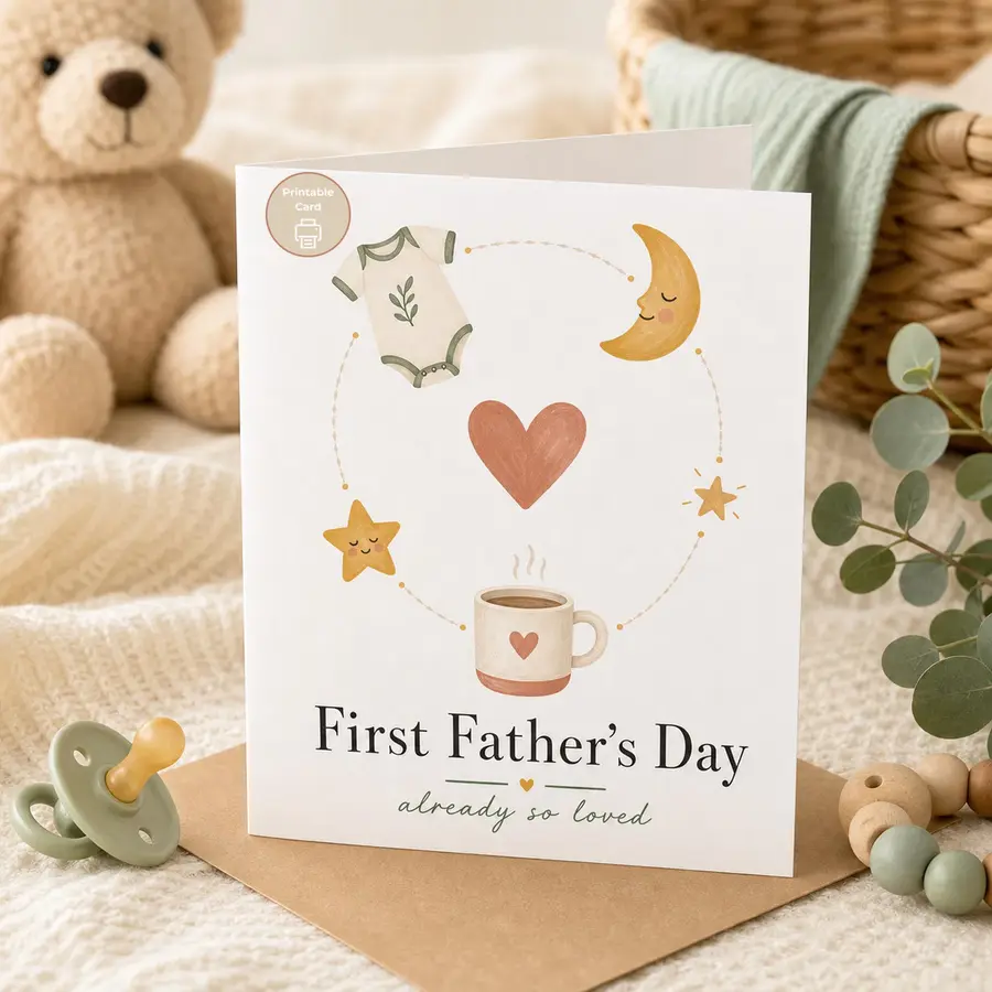 First Father's Day Cards