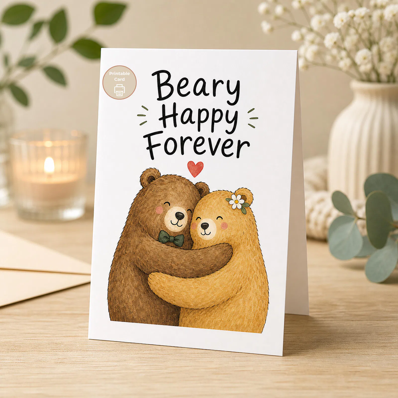 Bear Love Card