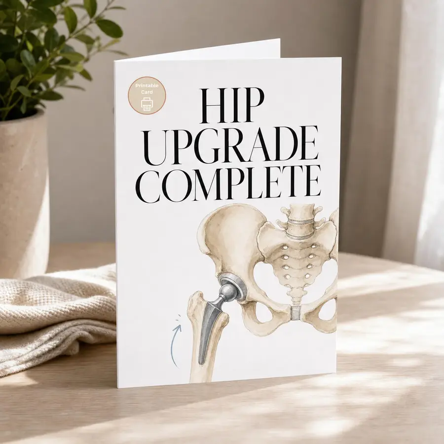 Styled product mockup: A new hip deserves a little wink and a proper cheer.